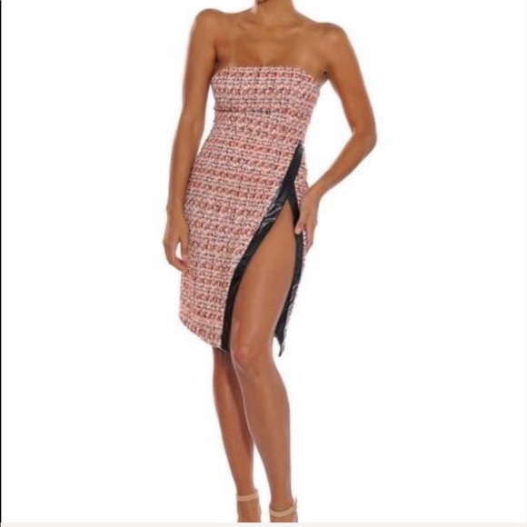 CECE HIGH SLIT MINI DRESS - Picture 6 of 8